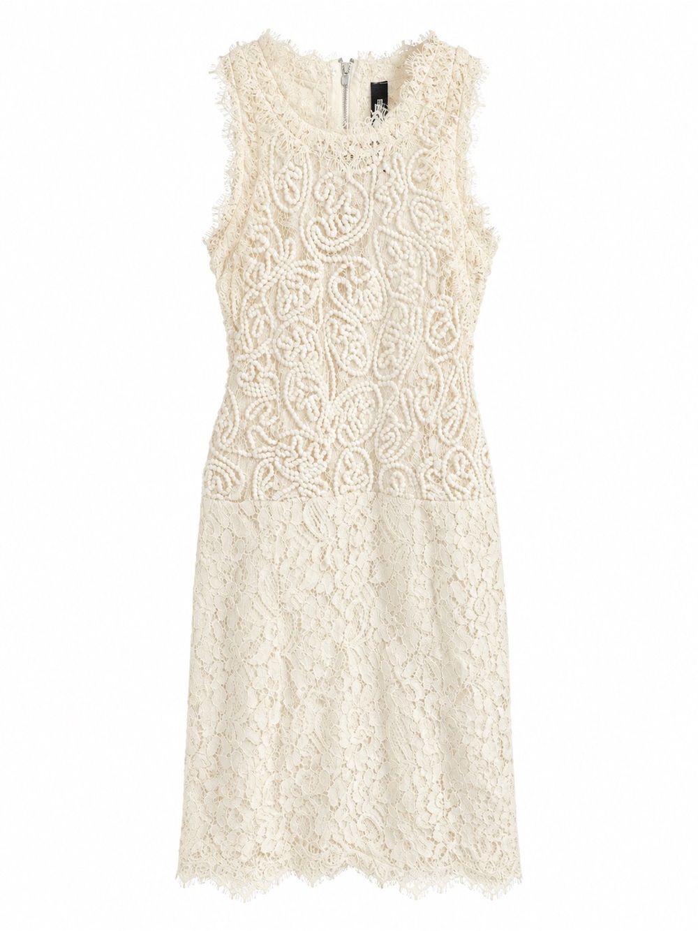 Design Lab Lord & Taylor White Lace Dress